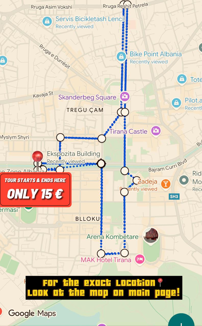 Tour Map